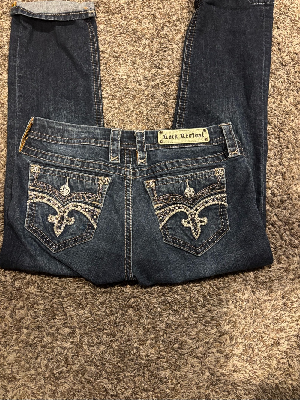 Women’s Rock Revival Maisky Easy Capri Jeans